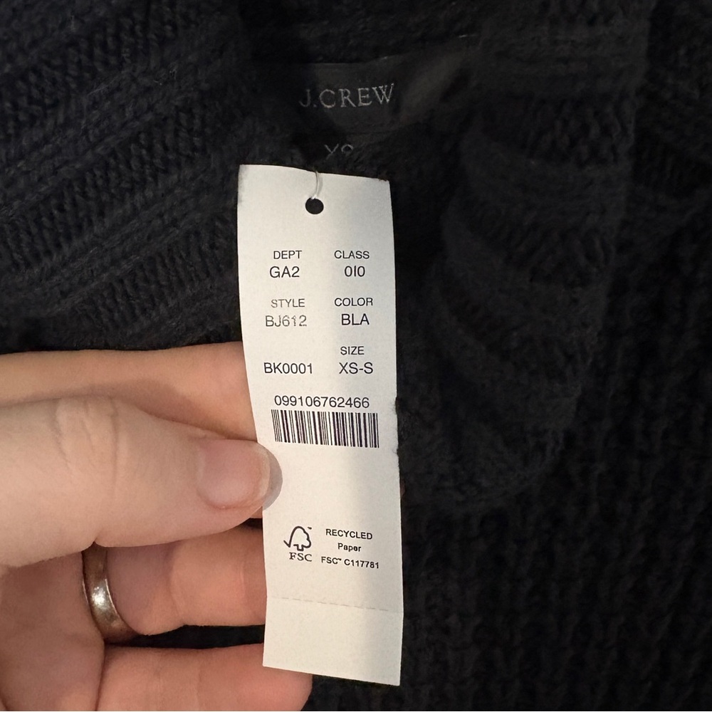 J. Crew Short Sleeve Turtleneck Sweater - NWT - Picture 7 of 8